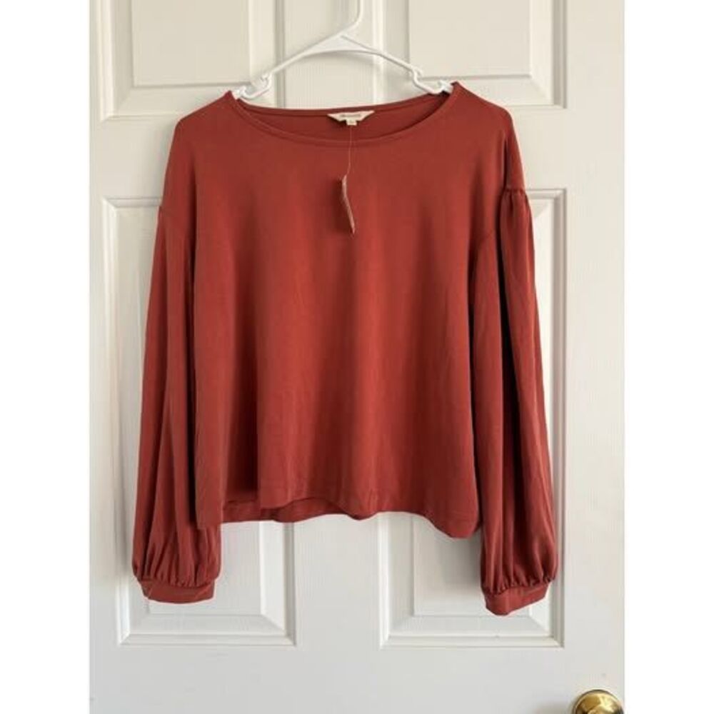 119. Madewell baloon sleeve blouse NWT size S